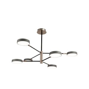 Lámpara led Suspendida 6 luces 30w