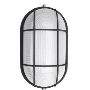 Lámpara tipo nautica negra