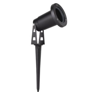 Lámpara para jardín esctaca negro