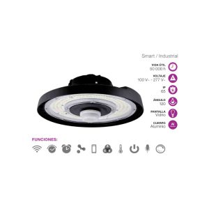 Campana LED industrial 200w wifi