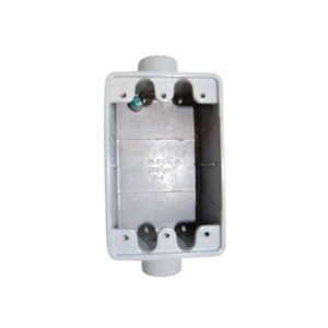 Caja rectangular FCS galvanizada