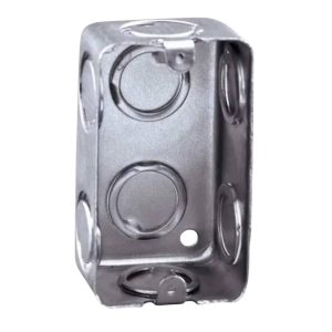 Chalupa galvanizada para instalación eléctrica 4X2