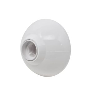 Portalámpara  de Plástico de Pared o Techo Tipo E27 (Color Blanco)