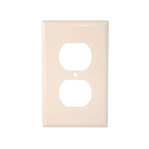 Placa para contacto dúplex color Marfil Supplier