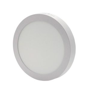 Lámpara de sobreponer LED 12w redonda blanco
