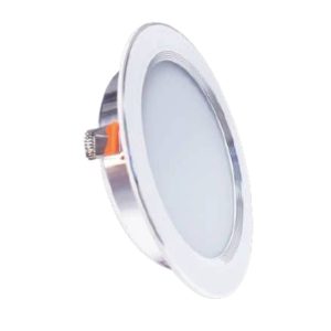 Lampara LED empotrado para bote biselado blanco