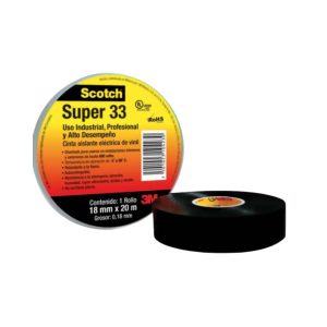 Cinta aislante 3M™ Scotch® Super 33+