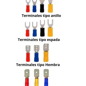Terminales aisladas de compresión